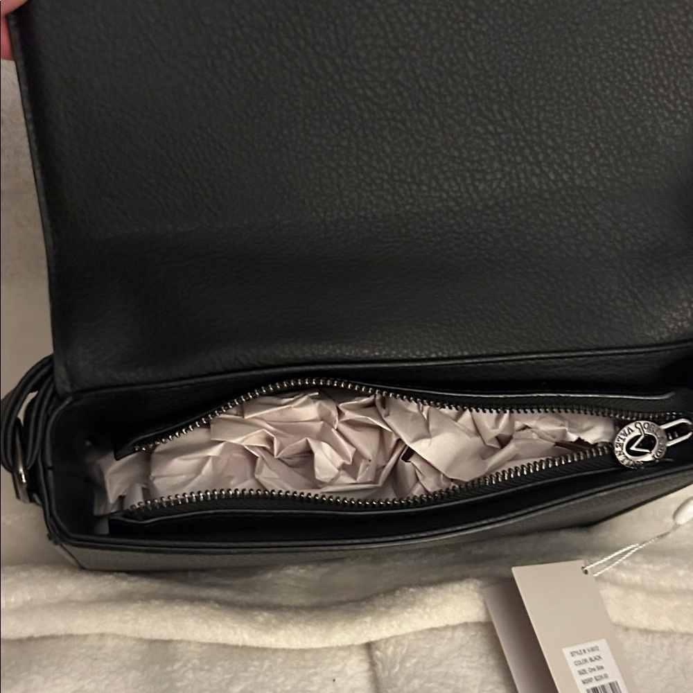 Valentino Orlandi Black Leather crossbody - Picture 3 of 6